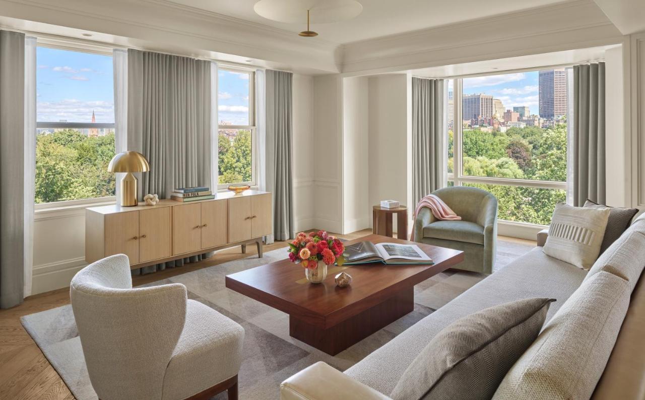 מלון The Newbury בוסטון מראה חיצוני תמונה A living room at The Park